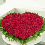 Grand Heart Rose Arrangement