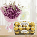 Ferrero with Orchids