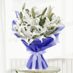 Bouquet of White Lilies