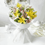 Elegant Mix of Lilies