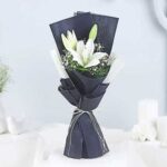 Hues of Enchantment Lily Bouquet